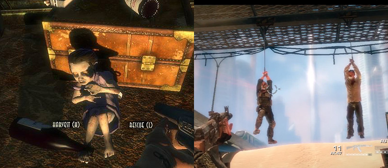spec ops the line and bioshock criticism violence