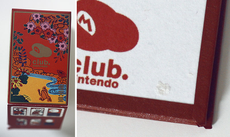 Club Nintendo super mario Hanafuda cards art