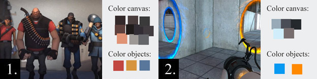 color design for video games, color theory for game designers